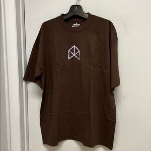 RAWGEAR Minimal Logo T-Shirt – Brown – Men’s XL